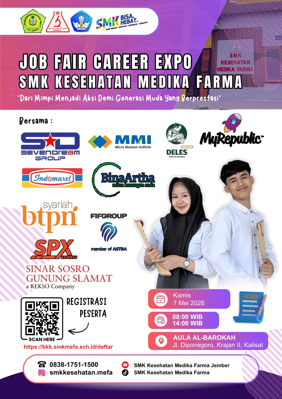Daftar Perusahaan yang Bergabung dalam Kegiatan Job Fair